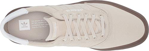 Image of adidas Originals Men's 3MC Regular Fit Lifestyle Skate Inspired Sneakers Shoes, clear brown /white /gum, 4 M US