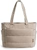 Bolso tote puffy BAGSMART para mujer, bolso de mano ligero para trabajo 2