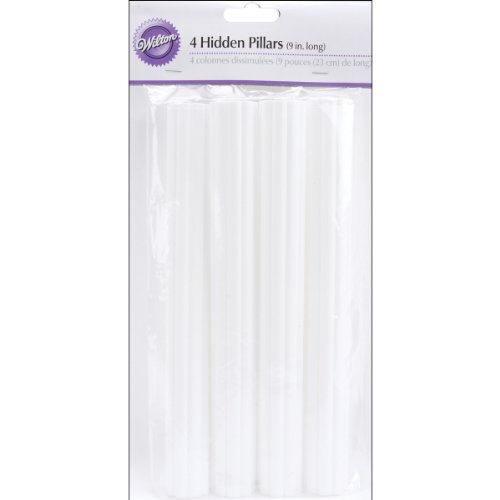 Wilton Globe Hidden Pillar Set for Cakes, 9-Inch