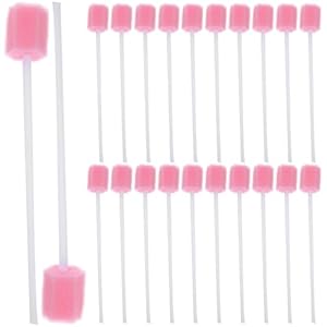 Healvian 100 Stück Mundpflegestäbchen Neutral