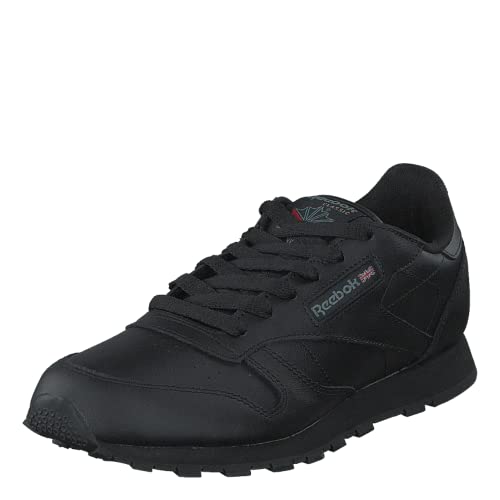 Preisvergleich Produktbild Reebok Jungen Reebok Classic Leather 50149 Low Top, Schwarz, 38 EU