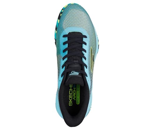Skechers Uomo Viper Court Pro 2.0 Sneaker In Verde Acqua, Taglia 43, Arch Fit - 4