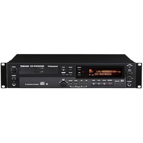 Tascam Professional CD Recorder/Player (CDRW900SX) Cover