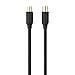 Produktbild Belkin F3Y057BF5M Koaxial Antennenkabel 5,0 m in schwarz mit goldkontakt