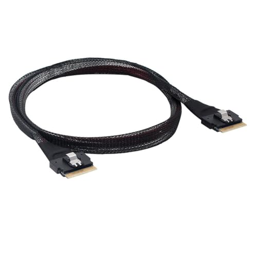 laeosith T[o[P[u SFF-8654 X SAS - PCI-E XC SAS 4.0 SFF-8654 8i 74 s zXg T[o[ fBXN AC f[^ P[u