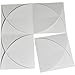 Art3d Plantfiber Textured 3D Wall Panels Design Windmill in Primitive White (Pack of 33 Tiles,Cover 32 Sq.Ft)
