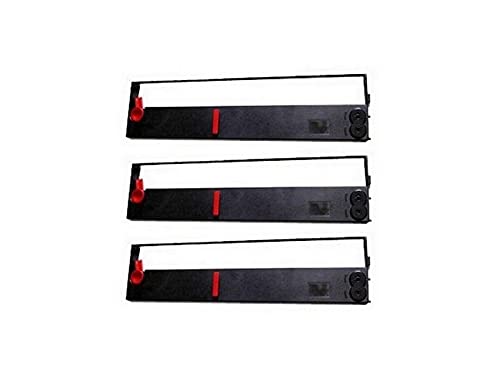 SuppliesMAX Compatible Replacement for TallyGenicom 2365/2380/7265/Dascom 4347 Series/T2265+/T2280+ Black Printer Ribbons (3/PK) (GCM062471_3PK)