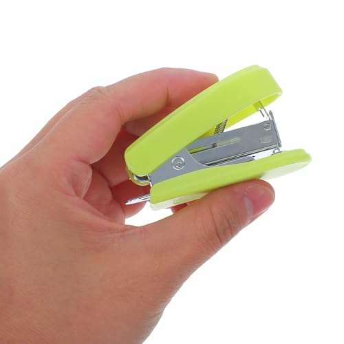Mini agrafeuse de bureau compacte SHINEOFI légère avec capacité standard | 12 pièces
