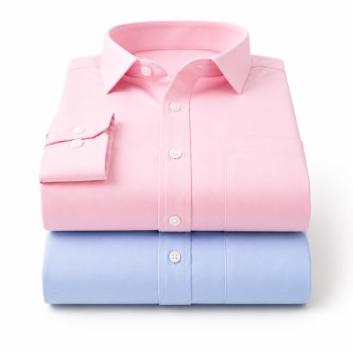 Image of Men's Solid Formal Shirt | Premium Cotton Rich Full Sleeves Shirt | Comfort Fit Office Wear Shirt with Single Chest Pocket | Stylish Casual & Formal Shirt for Men