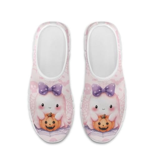 Image of Floral Sneakers for Women Colorful Art Shoes for Women Slip On Casual Work Shoes