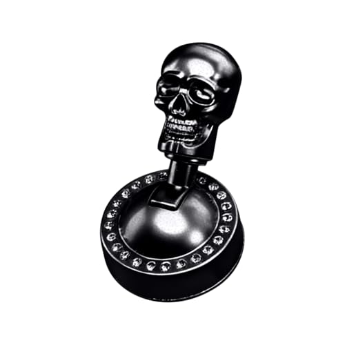 Botón de arranque para coche, palanca gótica universal en forma de calavera, cubierta de botón de arranque, para camiones, caravanas, barcos, vehículos, viajes diarios, viajes y conductores
