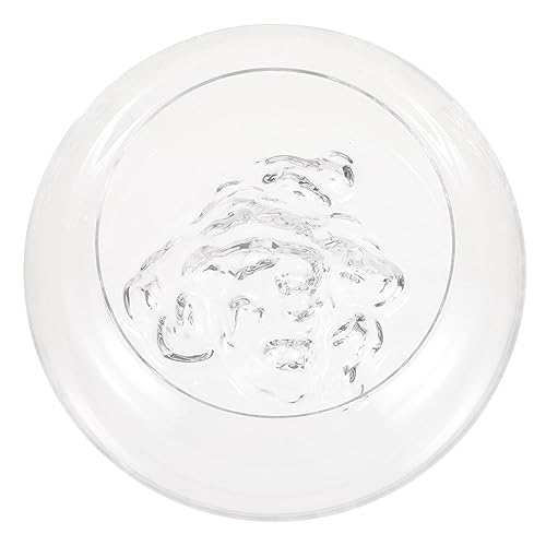 SEWACC 透明な金魚鉢 フルーツボウル 台所 木 フォッシュ 小さな水槽 皿 the office ofc デスクトップ mini 水耕栽培用植物ボウル センターピース用の金魚鉢 ガラス