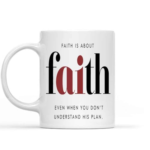 Humorous Gift Idea for Supervisor Faith is about Trusting God
