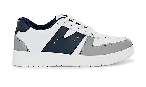 Image of MACTREE Men's Black Polyurethane (PU) Sneakers