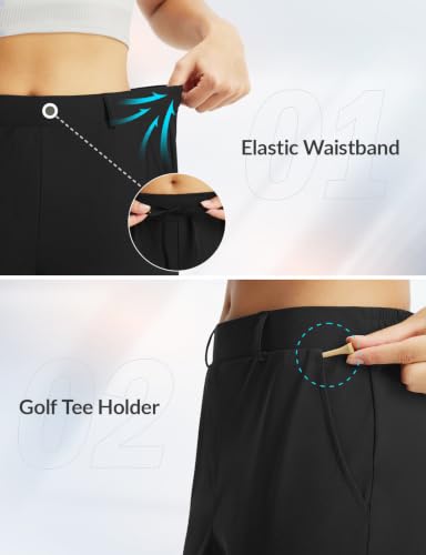 Image of baleaf Women's Golf Pants with Pockets for Work Travel Fit