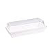 XIAOHONG 50 Pack Paper Charcuterie Boxes with Clear Lids, 7.5'' White Disposable Food Containers Sandwich Boxes Bakery Boxes for cake roll, Strawberries, Chocolate Covered Cookies, Hot Cocoa Bombs