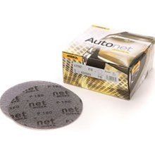 Mirka Abrasives AE24105012 Autonet Grip Disc, 120G, 6 Box of 50 Premium Discs