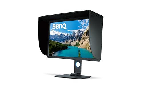 Image of BenQ SW320 31.5 inch inch 4K PhotoVue Photographer Monitor, IPS, 3840x2160 UHD, HDR, 99% Adobe RGB, 100% sRGB, Rec.709, DCI-P3, Hardware Calibration, 14-bit 3D LUT, GamutDuo, USB-C, DP, HDMI