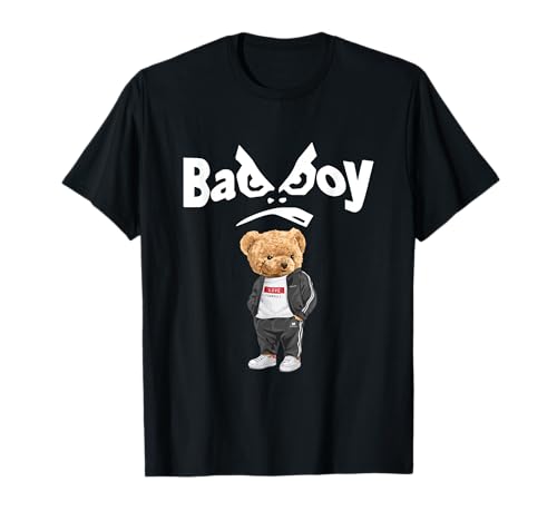 Photo de Angry Bad Boys Style, Cool Teddy Bear Bad Boy Graphic Design T-Shirt