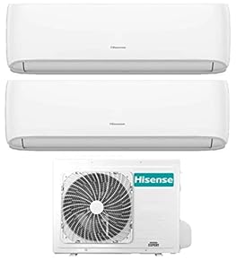 Climatiseur Dual Split 9000 + 18000 Btu A++/A+ Gas R32 Inverter - Hi-Comfort