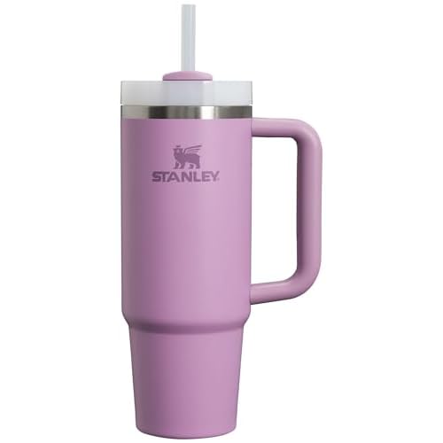 STANLEY Quencher H2.0 Tumbler with Handle and Straw 30 oz | Flowstate 3-Position Lid | Cup Holder Compatible for Travel | Insulated Stainless Steel Cup | BPA-Free | Lilac