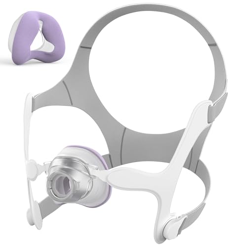 Improved Set for Airfit N20 & Airtouch N20 Includes Strap Nasal Cushion Mask Frame Comfortable&Washable CPAP Supplies by MEDICOLOR Medium