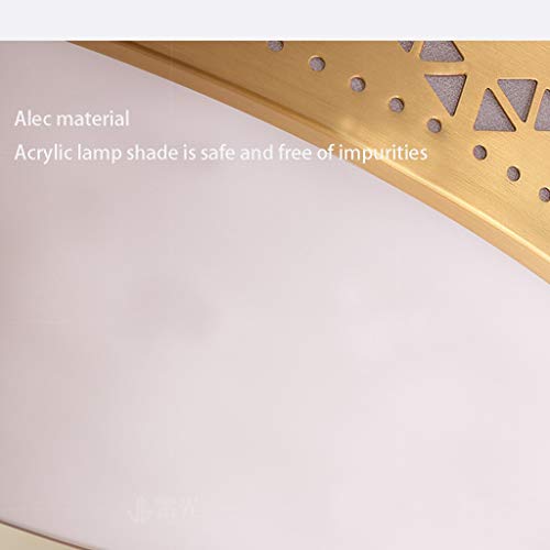 Plafonnier LED en cuivre véritable style nordique Shamby de 30CM - 5