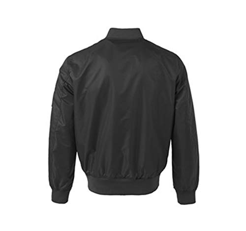 Image of CORIRESHA Mens Apollo NASA Patches Slim Fit Bomber Jackets Windbreaker
