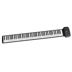 HMTOHL Portable 88 Touches Silicone Flexible Roll Up Piano Clavier Pliable Piano À Roulement À La Main avec Batterie… - Les Beatles, Paul McCartney, John Lennon, RIngo Starr, George Harrison