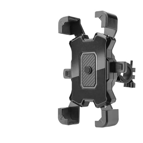 Support de téléphone pour moto et vélo rotatif noir
