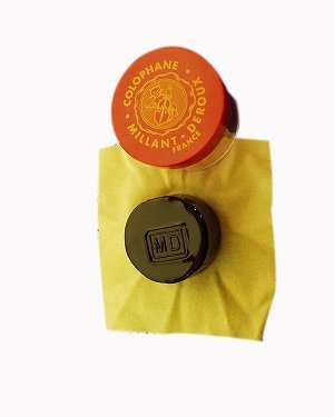 Amazon | バイオリン 松脂 松ヤニ ミラン 黒猫 ダーク ROSIN Dark
