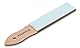 STAEDTLER 923 23BK-C Sandpapier (12 Blatt feines Sandpapier auf Holzgriff, zum Anspitzen, für konische Formen oder elliptische Kurven, Blisterkarte), braun