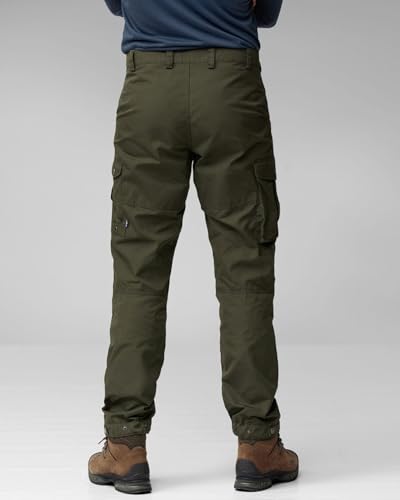 Image of Fjallraven Vidda Pro Men's Trekking Trousers - Water Resistant, Wind Resistant Fabric, Reinforced Knees - Hiking, Trekking