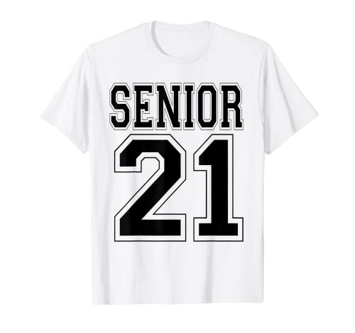 Deportes Jersey Estilo Clase de 2021 High School Senior Camiseta