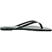 Calvin Klein Women's Cruzy Flip Flop, Black 001, 8.5