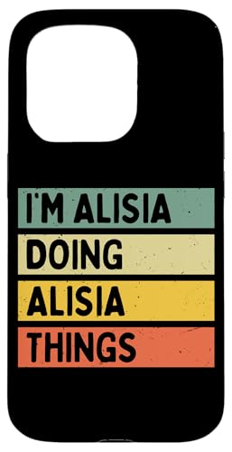 I'm Alisia Doing Alisia Things �ʔ������� �X�}�z�P�[�X iPhone 15 Pro �p