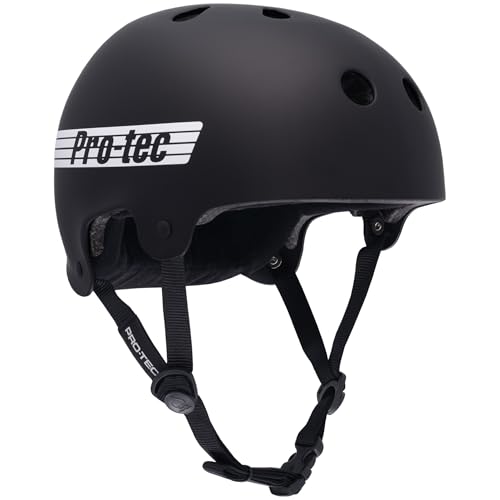 Pro-Tec Old School Low PRO Certified Helmet - Ideal for Skateboarding, BMX, Bicycling, and Roller Skating by Pro-Tec - Used condition - US$66.65