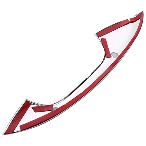 Esterno Copertura maniglia porta Per Mercedes Per Benz Classe C W205 GLC X253 Classe E W213 Adesivo Per Rivestimento Maniglia Porta Esterna Auto Guscio maniglia portiera auto (Color : Argento