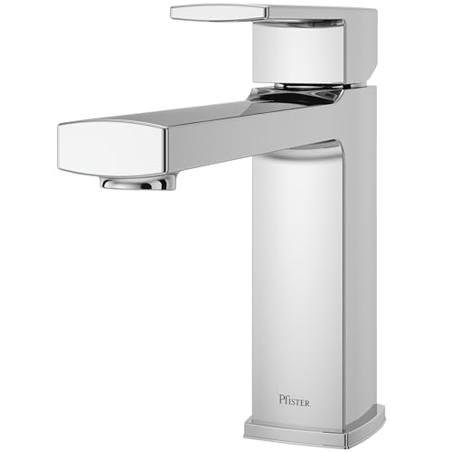 Pfister Deckard Single Handle Roman Tub Faucet Deck Mount Bathtub Filler with 0X6 Valve and Cartridge ADA Compliant 1-Hole Installation Polished Chrome Finish RT6-1DAC