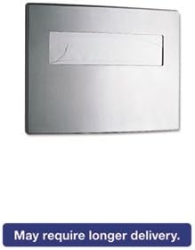 Toilet Seat Cover Dispenser, 15 3/4 X 2 1/4 X 11 1/4, Satin Stainless Steel