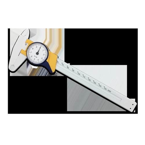 Mini calibrador vernier portátil con esfera de resina para mediciones exactas 3