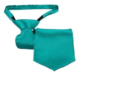 Gravata Adulto Slim Fit Com Nó Pronto (Verde Esmeralda)