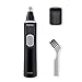 Panasonic Ear and Nose Hair Trimmer for Men with Vacuum Cleaning System, Powerful Motor and Dual-Edge Blades for Smoother Cutting, Wet/Dry – ER-GN70-K (Black)