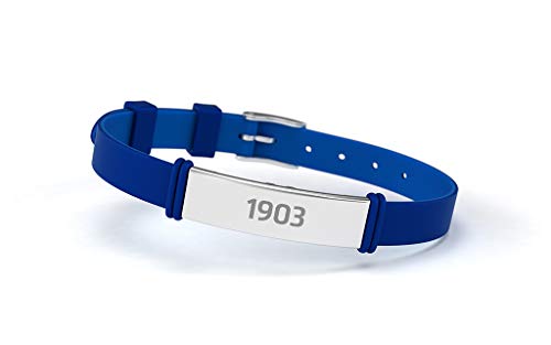 Atlético de Madrid Pulsera Fashion Azul Ajustable para Hombre,...