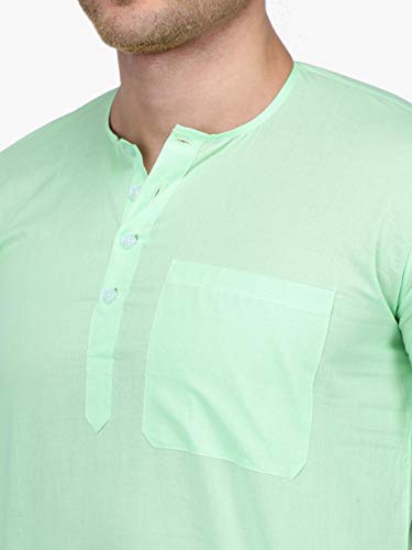 Image of Rajubhai Hargovindas Mens Casual Cotton Straight Kurta