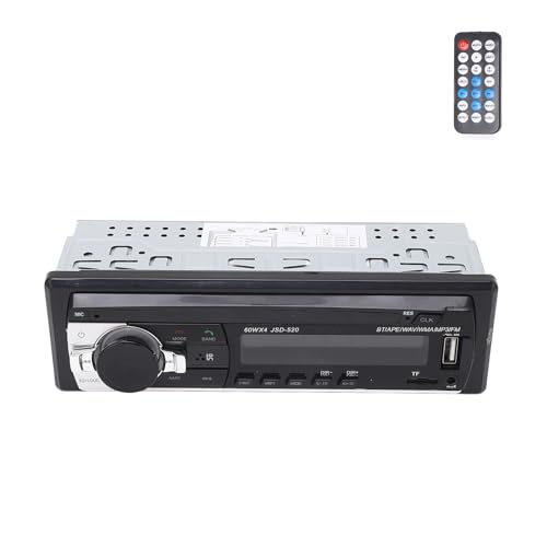 Autoradio, AI-Sprachsteuerung, LED-Display, Dual-Verbindung, Freisprecheinrichtung, USB2.0, CD-Autoradio, Unterstützt MP3/WMA/WAV und Andere Audioformate.
