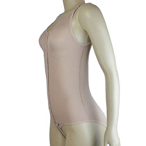 Cinta Pós Cirúrgica e Modeladora New Form C/Colchetes Frontais e Sutiã com Alças - Cód 0060602