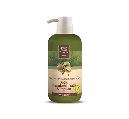 EYÜP SABRI TUNCER 1923 Natural Macadamia Oil Vegan Shampoo 600 ml (for Colour-Treated Hair) - Pet Bottle