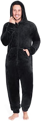 CityComfort Onesies for Men and Teens, Loungewear Fleece Pyjamas Men All in One Jumpsuit Nightwear