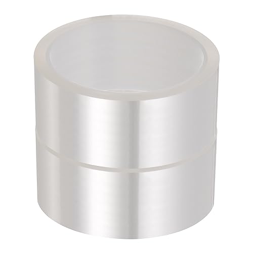 Image of HARFINGTON 2 Rolls Heat Tape High Temperature Heat Resistant Tape 40mmx33m(108ft) Sublimation Thermal Heat Transfer Tape for Sublimation Press No Residue, Clear